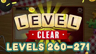 Word Collect Levels 260 - 271 Answers