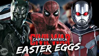 Captain America: Civil War - All Easter Eggs, Cameos and References!