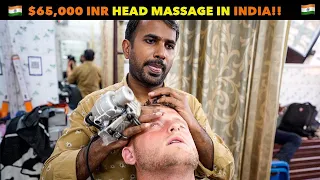 $65,000 INR Head Massage!! World's Greatest Head Massage!! ASMR 🇮🇳