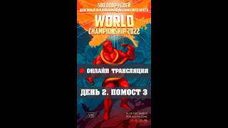 Трансляция Чемпионата Мира WRPF, 17.12.2022 - Помост 3