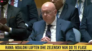 Rama drejton Asamblenë e OKB-së, merr fjalën presidenti i Ukrainës, Zelensky