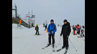 Rogla Slovenia skiing 02.01.2023
