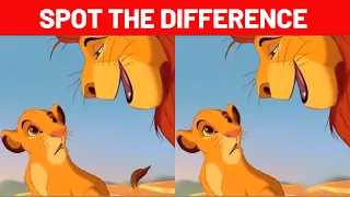 The Lion King 🔎 SPOT THE DIFFERENCE 🔎  Brain Games | movie puzzle | 100% FAIL