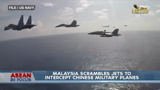 Malaysia scrambles jets to intercept Chinese military planes