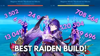 1 MINUTE RAIDEN GUIDE And BUILD !! [ Genshin Impact ]