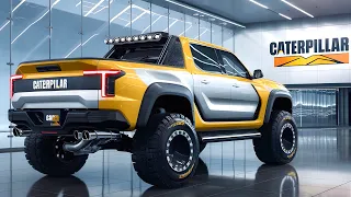 New 2025 Caterpillar Pickup Unveiled - The Most Powerful Pickup Truck