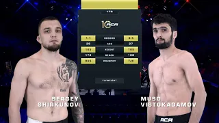 Сергей Ширкунов vs. Мусо Вистокадамов | Sergey Shirkunov vs. Muso Vistokadamov | ACA 175