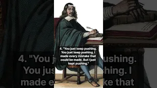 Rene Descartes's Best 5 Inspirational Quotes #motivation #quotes #shortvideo #youtubeshorts #ytshort