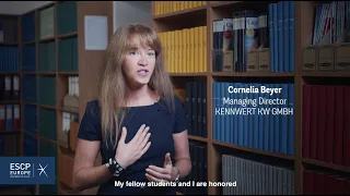 Executive MBA - Experience: Cornelia Beyer