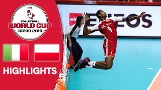 ITALY vs. POLAND - Highlights | Men's Volleyball World Cup 2019