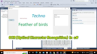 how to use OCR in c# | Optical Character Recognition in c#.net | ocr in visual studio