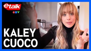 Kaley Cuoco is NERVOUS for 'The Flight Attendant' S2 | Etalk Interview