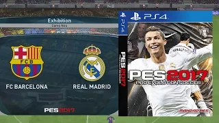 PES 2017 | REAL MADRID VS BARCELONA | HD GAMEPLAY FULL MATCH