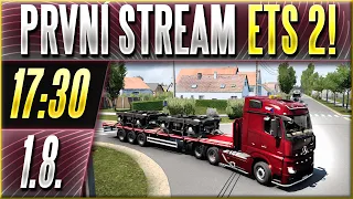 Hrad Drákuly a Cesta do Moldavska! První Stream v Euro Truck Simulator 2!  (#80) | 1.8. 17:30