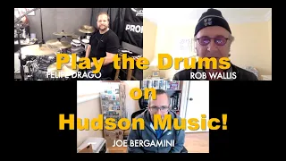 Play the Drums on Hudson Music