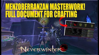 Get ready for M26! Menzoberranzan Masterwork FULL DOCUMENT!