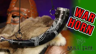 Make A Blowing Horn | Sound The Horn Of War! | SkillTree