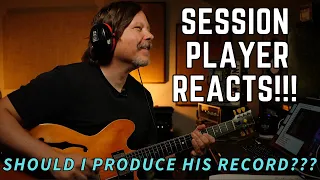 Session Player reacts to Swedish Rock Artist