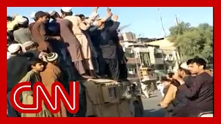 Taliban releases footage after capturing major city in Afghanistan