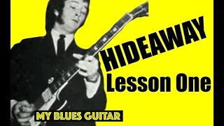 Eric Clapton Bluesbreakers John Mayall Hideaway Guitar Lesson #1