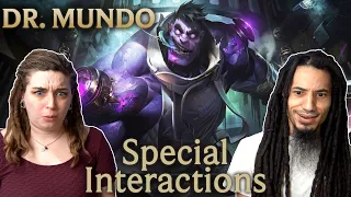 Arcane fans react to Dr Mundo Special Interactions | League Of Legends