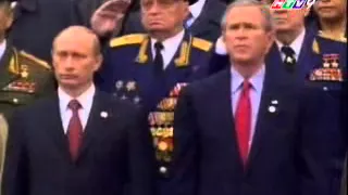 2005 Moscow Victory Day Parade - Russian National Anthem