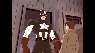 Captain America & Wolverine save young Magneto from concentration camp (X-Men: Evolution)