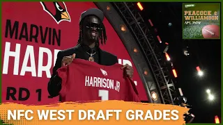 NFC West Draft Grades // Arizona Cardinals Building a Monster?