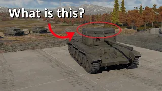 What's the thing on the top of the Avenger tank?