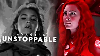 Lavagirl || Unstoppable [ We can be Heroes ]