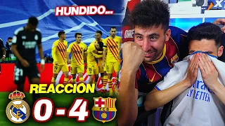 REACCIONANDO con VICTOR al Real Madrid vs Barcelona 0-4 *HUMILLADOS*