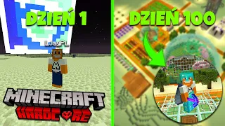 Przeżyłem 100 DNI na KSIĘŻYCU w Minecraft HARDCORE!