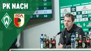 Pressekonferenz mit Florian Kohfeldt & Manuel Baum | SV Werder Bremen - FC Augsburg 4:0