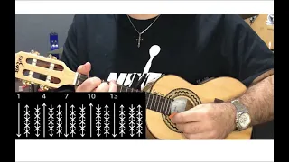 Música CHEIA DE MANIAS / Raça Negra com batida de swing - Como Tocar no Cavaquinho | Tutorial