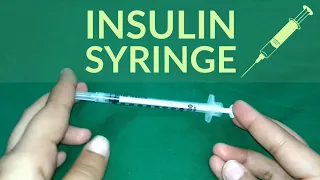 Insulin syringe | Insulin injection | Insulin shot | Sweta Yadav