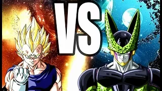 MAJIN VEGETA VS CELL SUPER PARFAIT