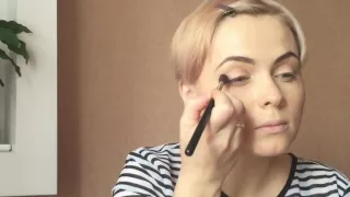 Ежедневный макияж глаз. Make up тренер Полина Дмитриева