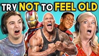 ADULTS REACT TO TRY NOT TO FEEL OLD CHALLENGE #4
