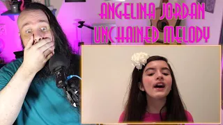 HEAVY METAL SINGER REACTS TO ANGELINA JORDAN UNCHAINED MELODY