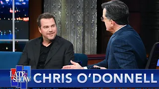 Stephen Presses "NCIS" Star Chris O'Donnell: "Why Is There So Much Naval Crime In Los Angeles?"