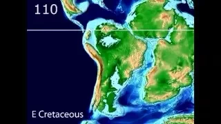 Plate Tectonic Evolution of South America - Scotese Animation