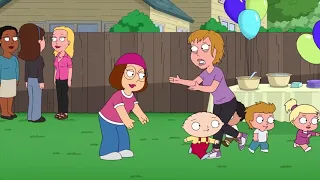 Stewie Gets Attached To Meg