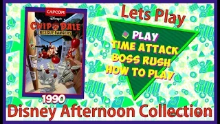 Lets Play the Disney Afternoon Collection - Chip n Dale Rescue Rangers