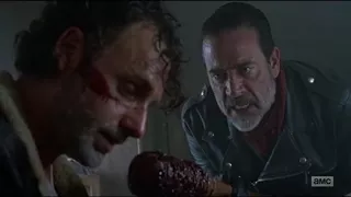 Negan Season 7 Part 2 (Negan Forces Rick To Get His Ax) ~ The Walking Dead 7x1