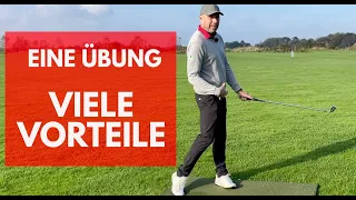 Mache diese Golfschwung-Übung jeden Tag für den ganzen Winter