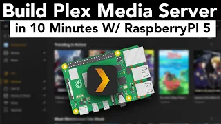 RASPBERRY Pi 5 - How to SetUp PLEX Media Server in 10 Minutes  (2024)