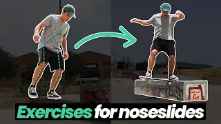 How to noseslide & hold your slides (+ exercises & step by step progressions)