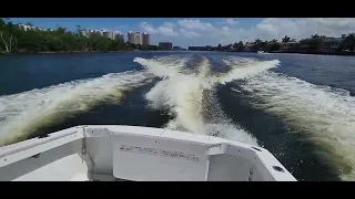 1995 Luhrs 250 Tournament Open Water Trial.