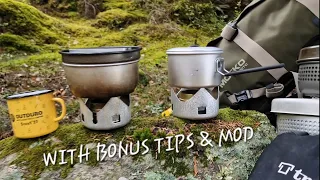 The NEW Trangia Micro VS Mini - Bonus Tests and Mod Tip