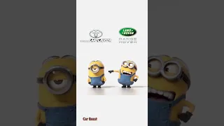 Range Rover vs Toyota Land Cruiser v8 minions style. tiktok illuminations